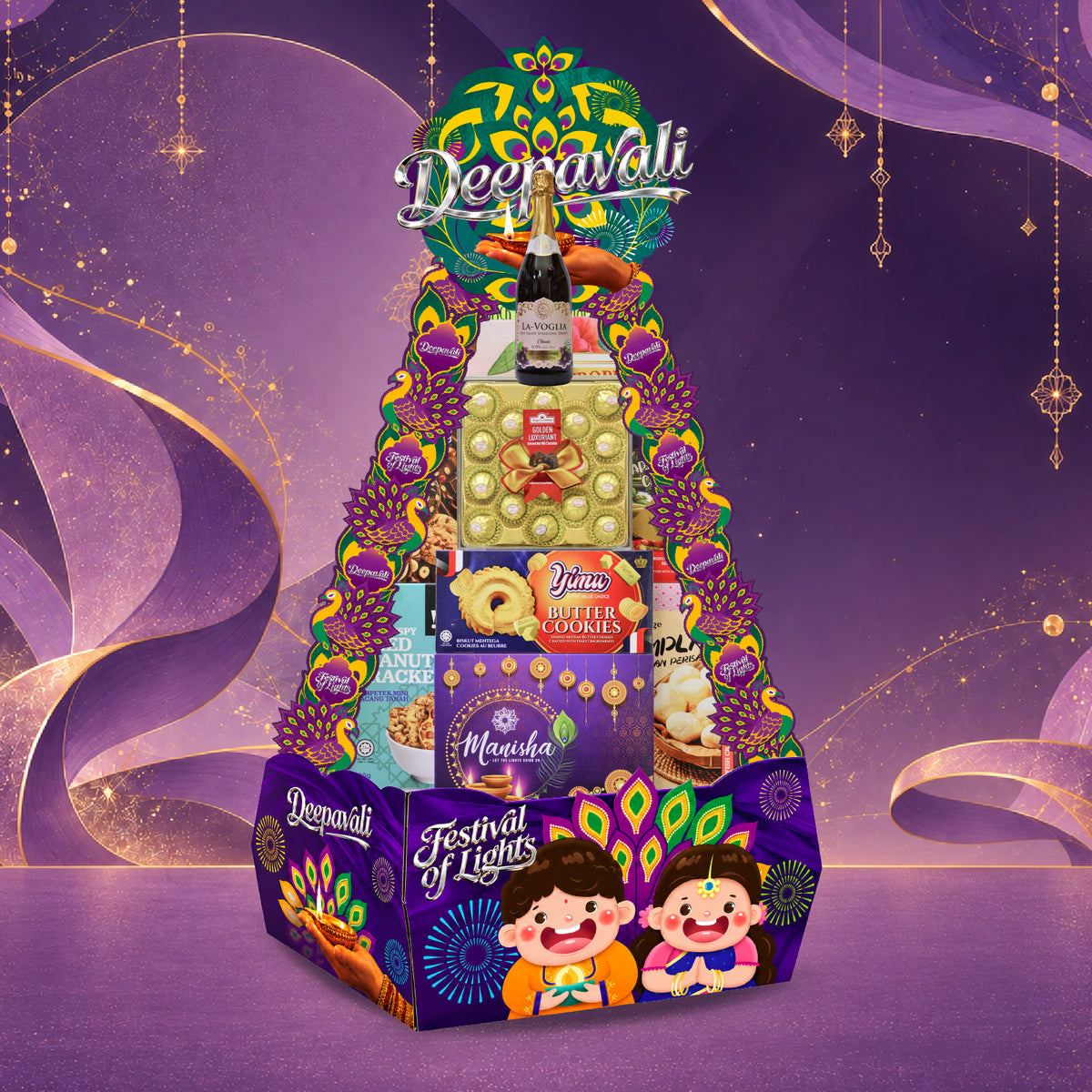 Deepavali Pyramid Hamper 2026: DP-4