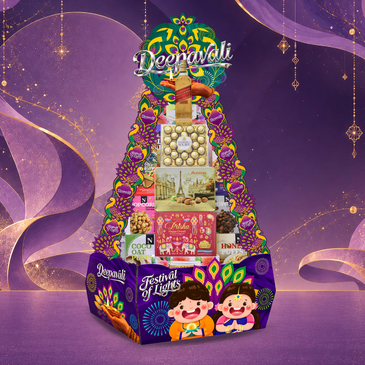 Deepavali Pyramid Hamper 2026: DP-8