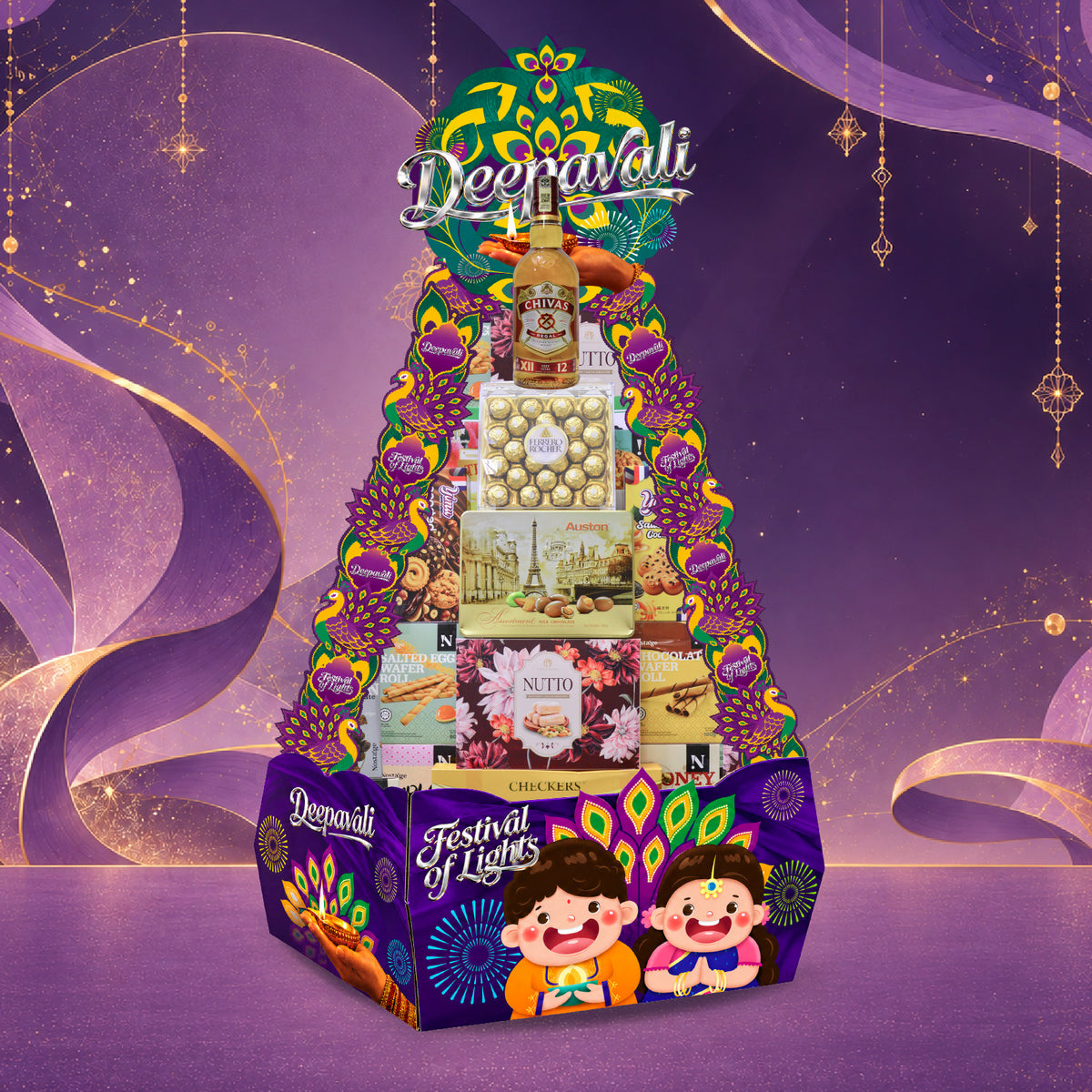 Deepavali Pyramid Hamper 2026: DP-9