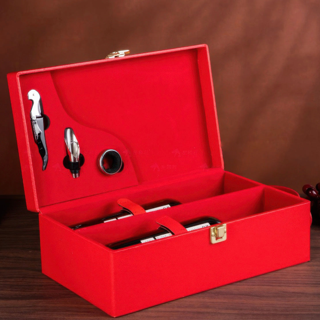 Chinese New Year Basket Hamper Wine Gift 2026  : WG-6 福气安康