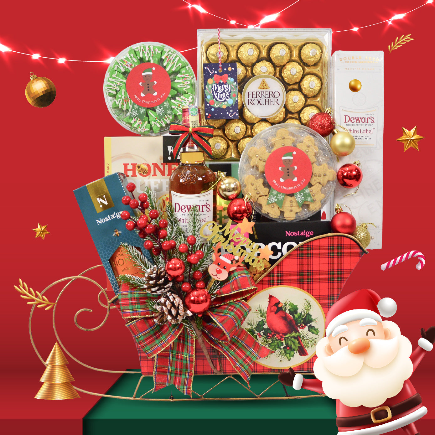 Christmas Basket Hamper 2024 : X'mas-6