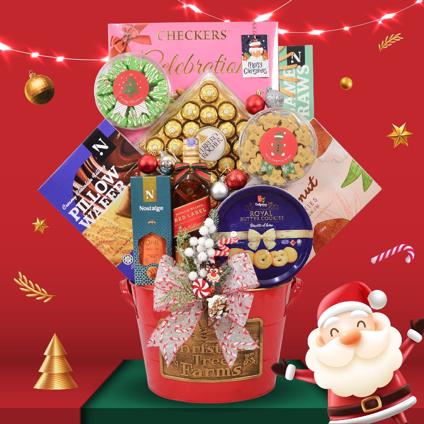 Christmas Basket Hamper 2024 : X'mas-7