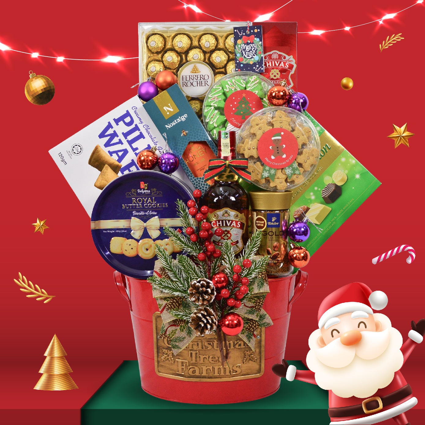 Christmas Basket Hamper 2024 : X'mas-8