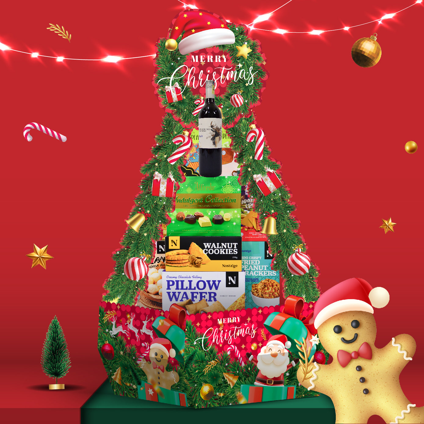 Christmas Pyramid Hamper 2024 : CH-4