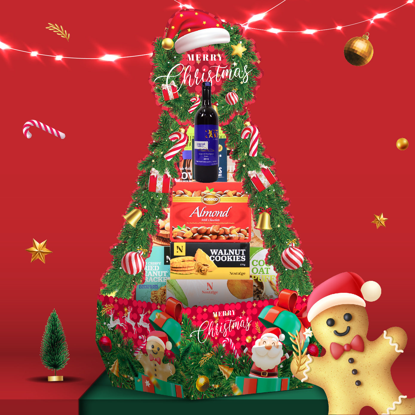 Christmas Pyramid Hamper 2024 : CH-5