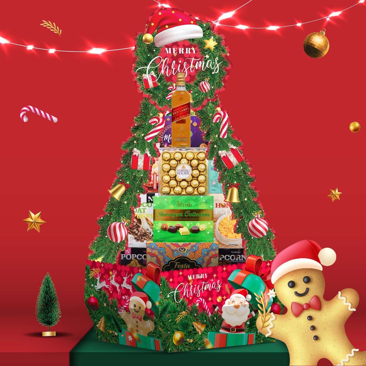 Christmas Pyramid Hamper 2024 : CH-8