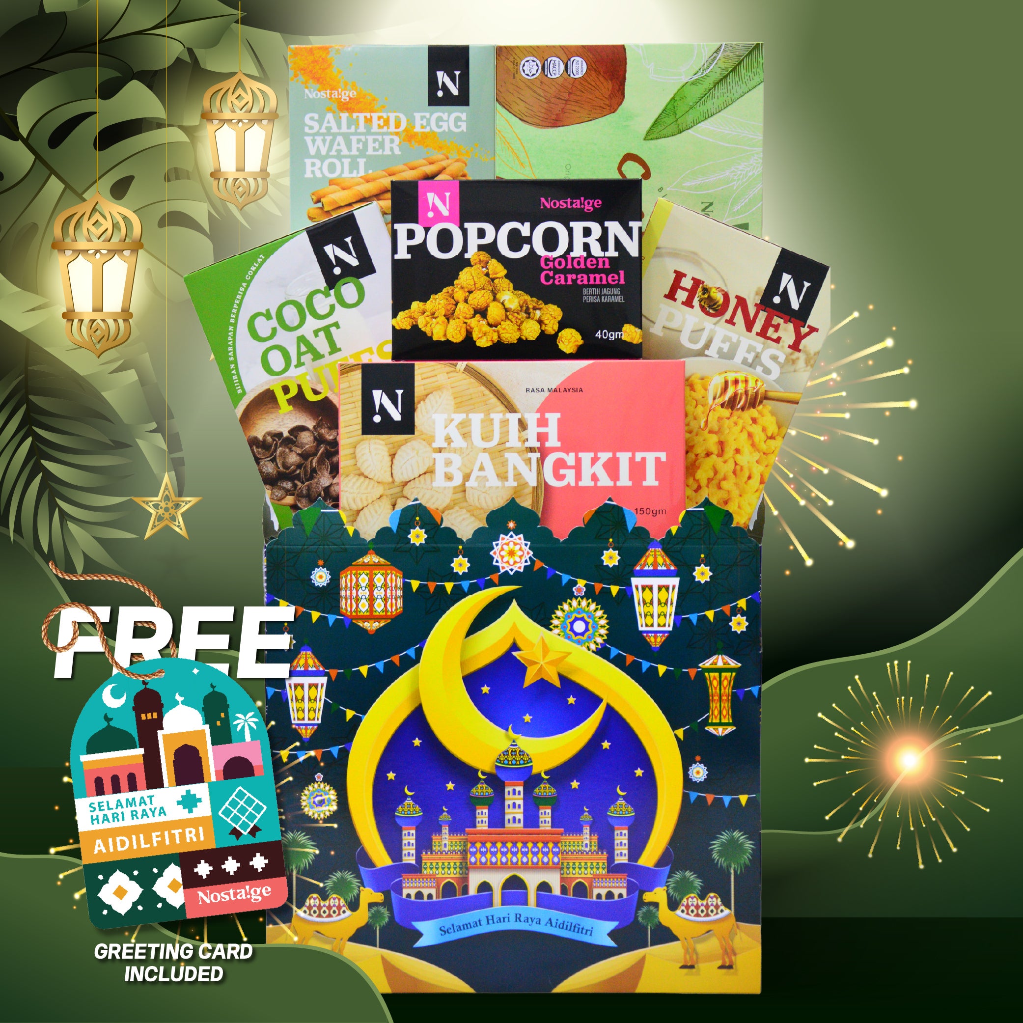 Raya Pyramid Hamper : HR-1 SYUKUR | Hamper Delivery Malaysia