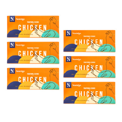 Multiple Nestlé chicken noodle soup packages on a white background