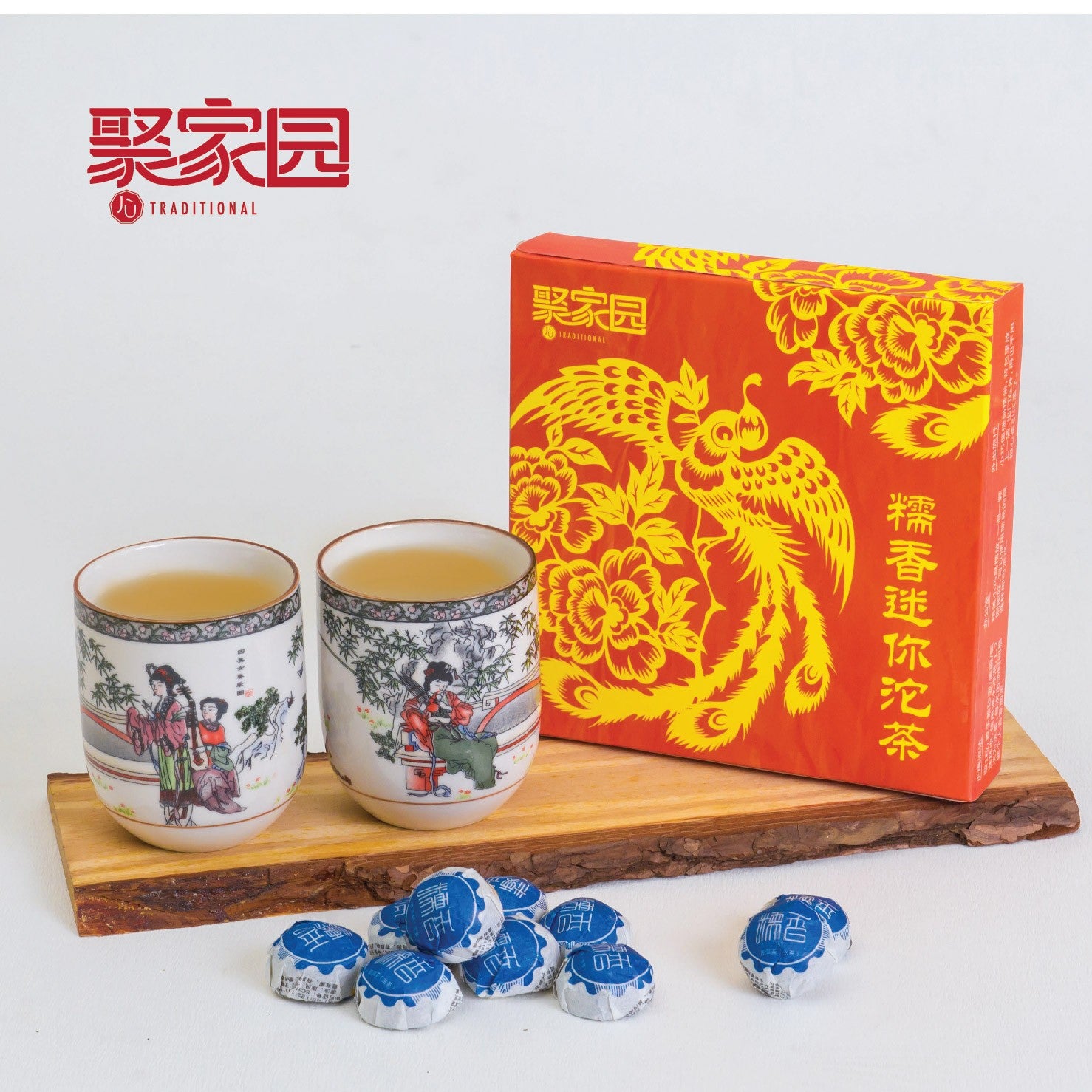 Mini Pu'er Tea 糯香迷你沱茶 (10 x 6g)